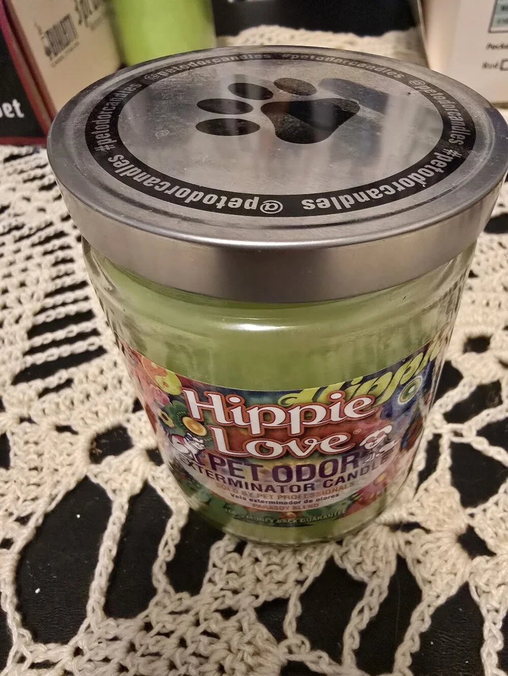 Pet Odor Eliminator Candle - Green